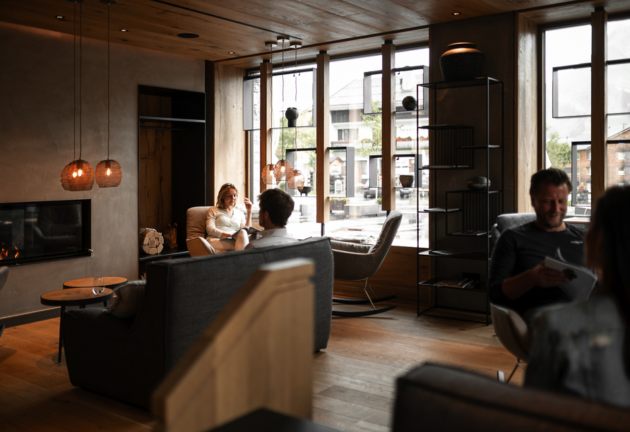  In der Biberia mit Bistro, Café und Restaurant werden Sie kulinarisch verwöhnt.
