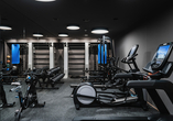 Bleiben Sie dank des hoteleigenen Fitnessbereichs auch während Ihres Urlaubs aktiv.