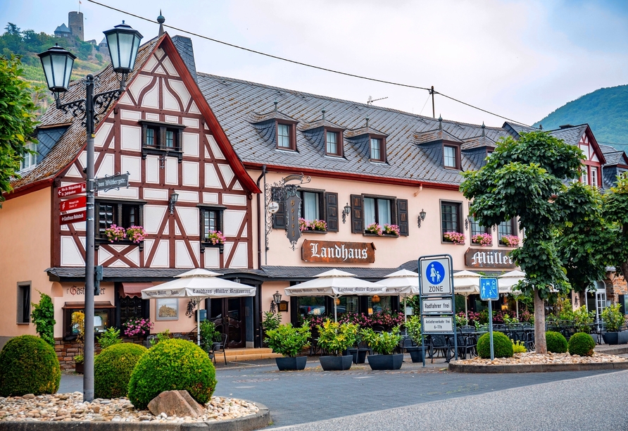 Herzlich willkommen im Landhaus Müller in Alken an der Mosel!
