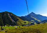Mit der Seilbahn erreichen Sie die schönsten Aussichtspunkte.