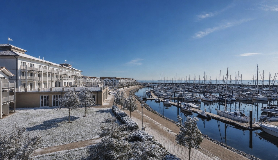 Ihr Hotel erwartet Sie direkt am Hafen.