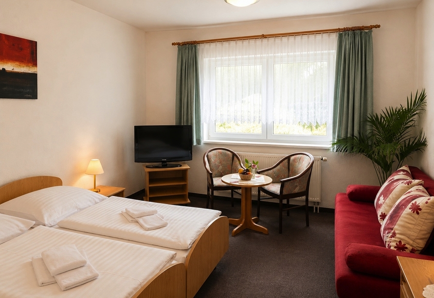 Beispiel für ein Doppelzimmer Lugstein