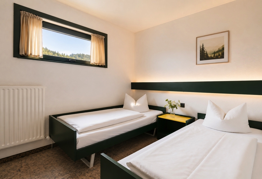 Beispiel für ein Economy Twin-Appartement