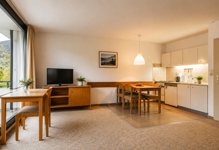 Beispiel für ein Economy Twin-Appartement