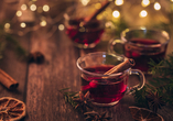 Der Duft von Glühwein sorgt für winterliche Gemütlichkeit.
