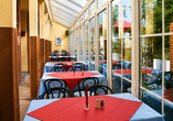 Freuen Sie sich auf das leckere Essen im Restaurant Tenne.