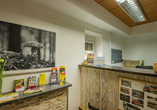 Die Rezeption des Hotels