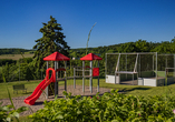 Der Spielplatz des Panorama Ferien Hotels Harz