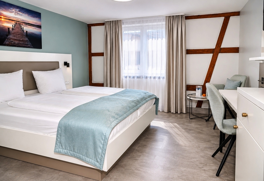 Beispiel für ein Standardzimmer Landseite Budget