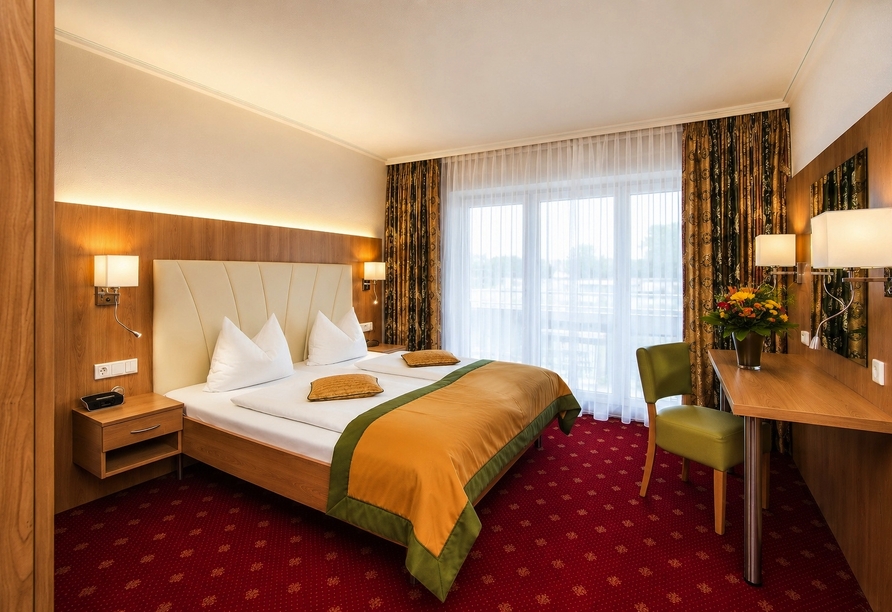 Beispiel eines Doppelzimmers im Johannesbad Thermalhotel Ludwig Thoma