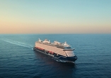 Herzlich willkommen an Bord der Mein Schiff Flow, dem neuesten Schiff der Flotte.