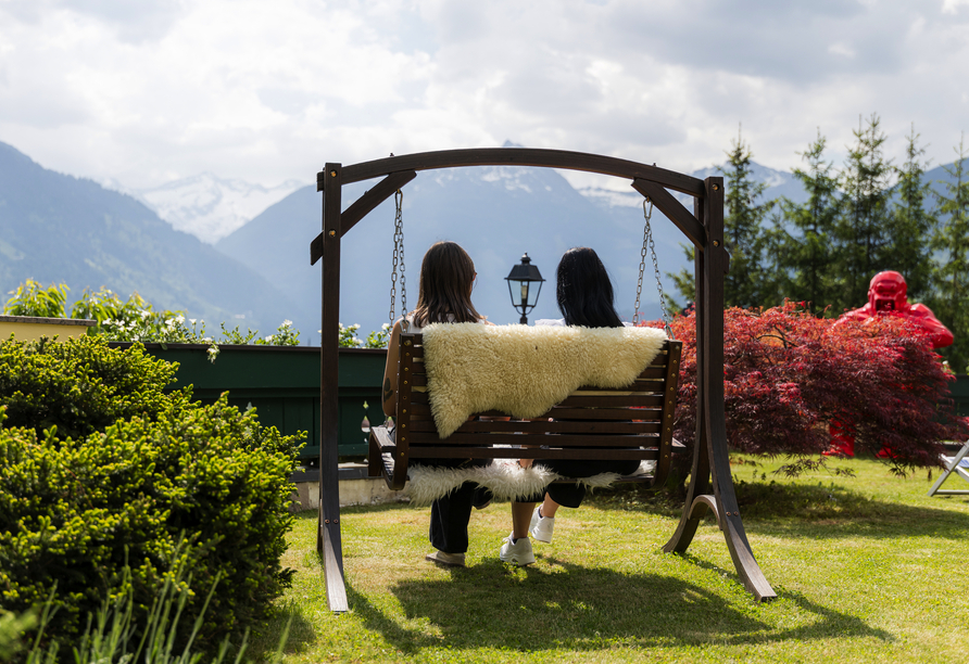Genießen Sie den herrlichen Ausblick von der Stern-Terrasse.