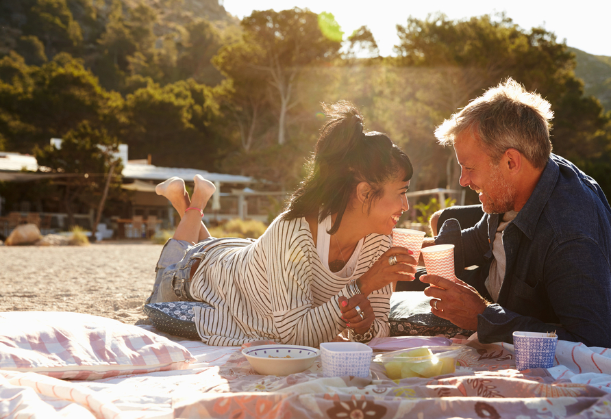 Wie wäre es mit einem Strandpicknick an Ihren freien Tagen?