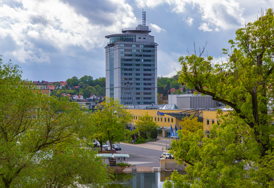 Das Hotel heißt Sie in angenehmer Atmosphäre herzlich willkommen.