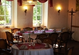 Freuen Sie sich auf genussvolle Stunden im Restaurant.