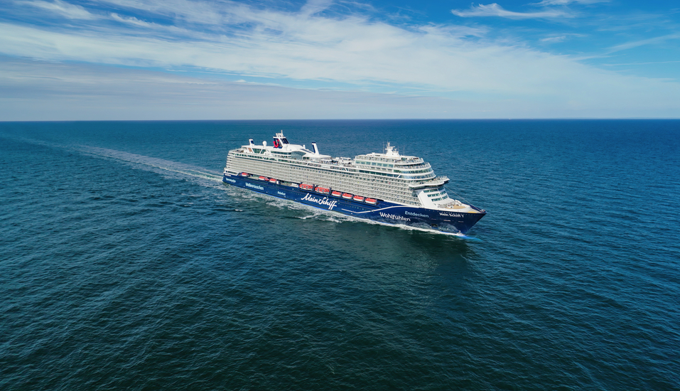 Außenansicht der Mein Schiff 7