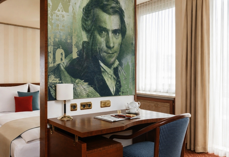Beispiel eines Business Doppelzimmers im Living Hotel Kanzler Bonn