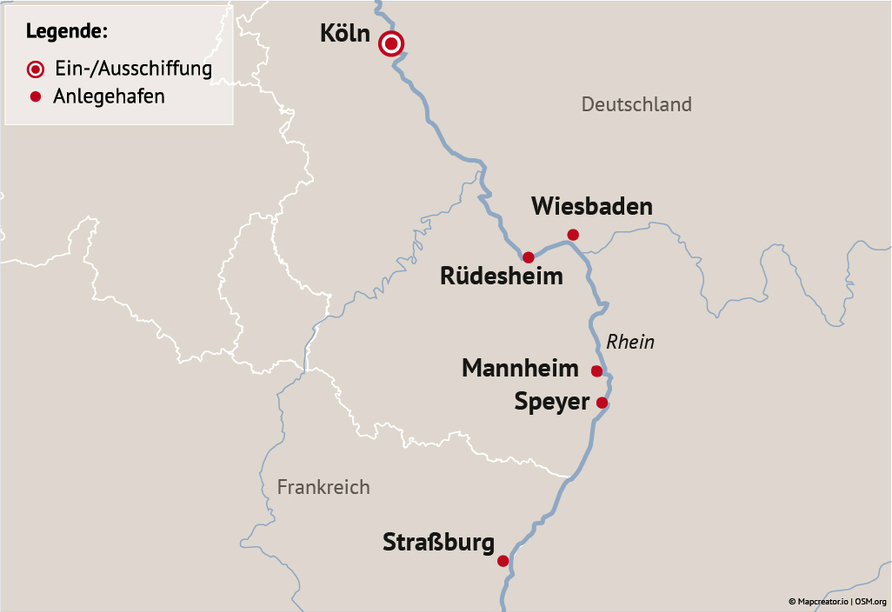 Ihre Reiseroute am 26.08.26