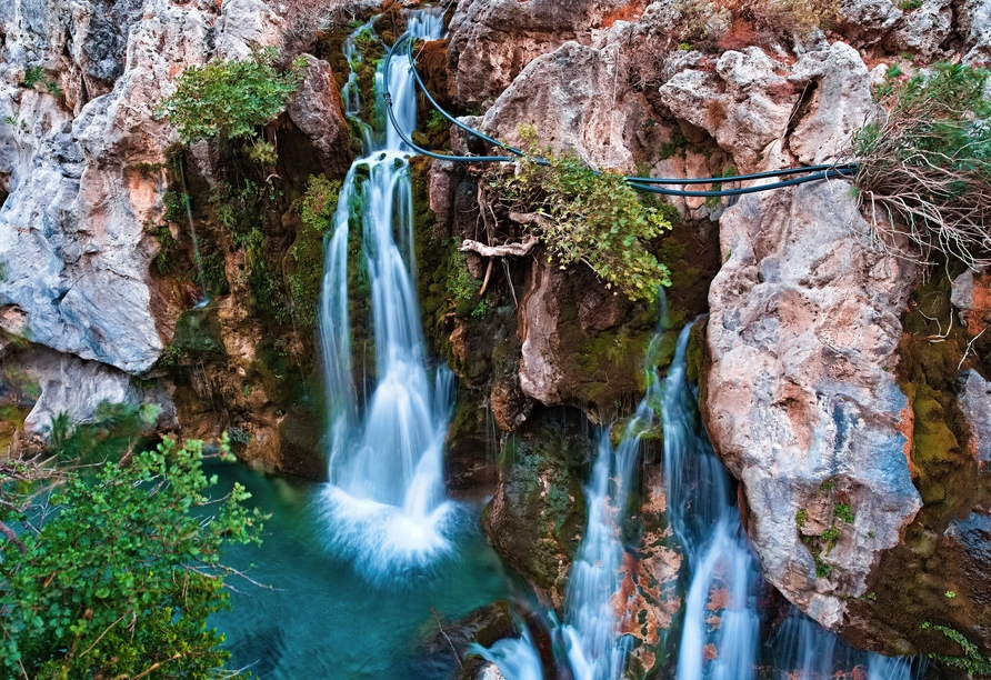 Die Kourtaliotiko-Schlucht wird all Ihre Erwartungen übertreffen.