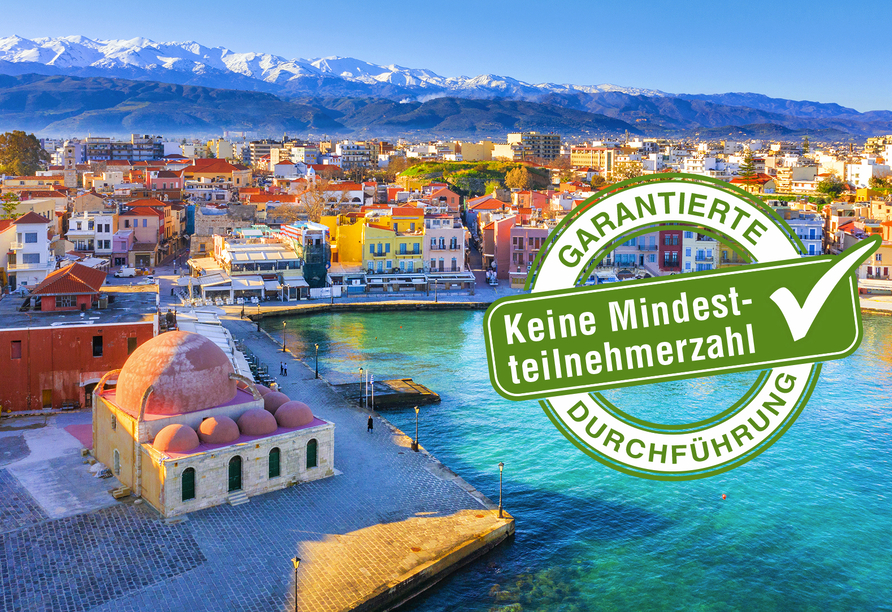 Der Ursprung des venezianischen Hafens von Chania reicht bis ins 14. Jahrhundert zurück.