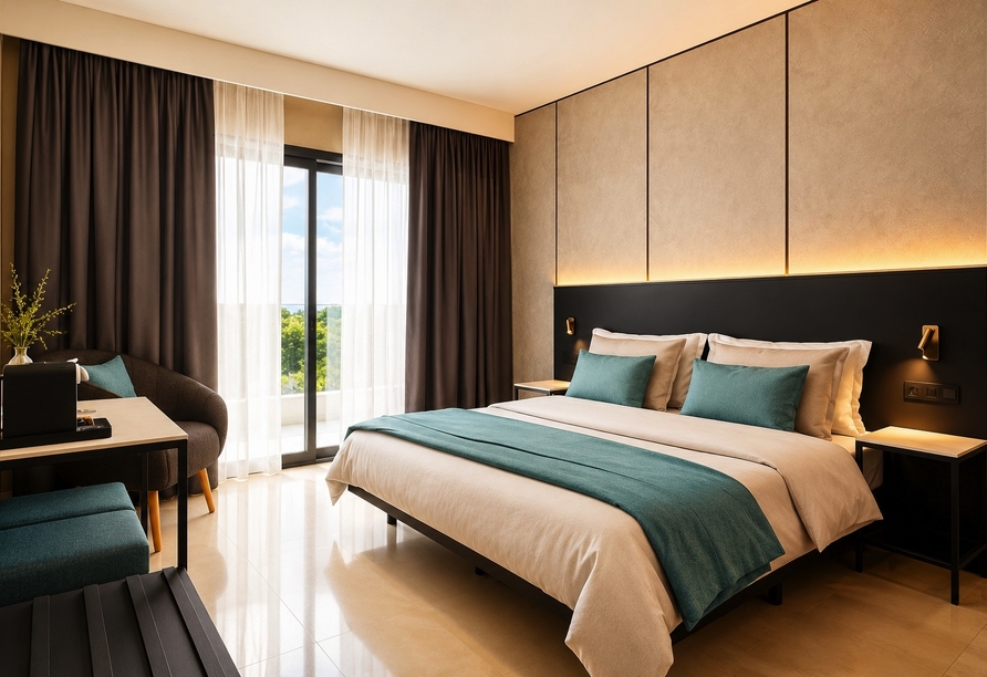 Beispiel eines Doppelzimmers im Hotel Puente Real