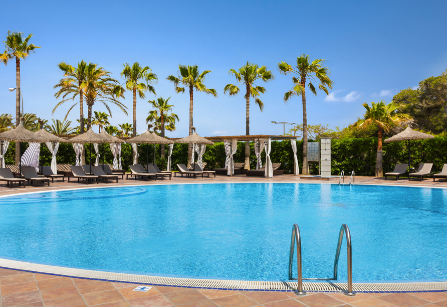 Weiterer Außenpool des Hotels