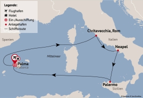 Ihre Reiseroute