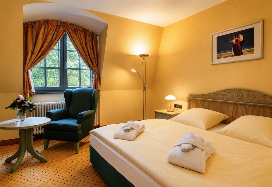 Beispiel eines Doppelzimmers Comfort