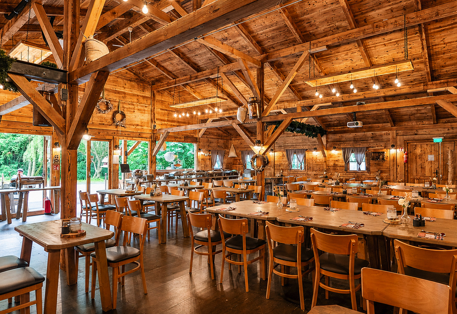 Die neue Scheune des Landhotel Ringelsteiner Mühle