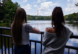 Der Chemnitzer Schlossteich ist ein beliebtes Naherholungsziel in der Stadt.