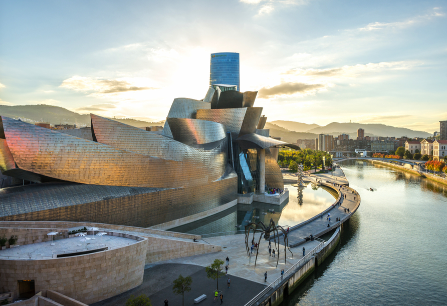Der Eintritt in das Guggenheim Museum ist für Sie inklusive.