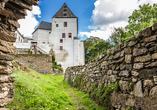 Die beeindruckende Architektur des Gesundheitsresorts verbindet Eleganz mit historischem Charme.