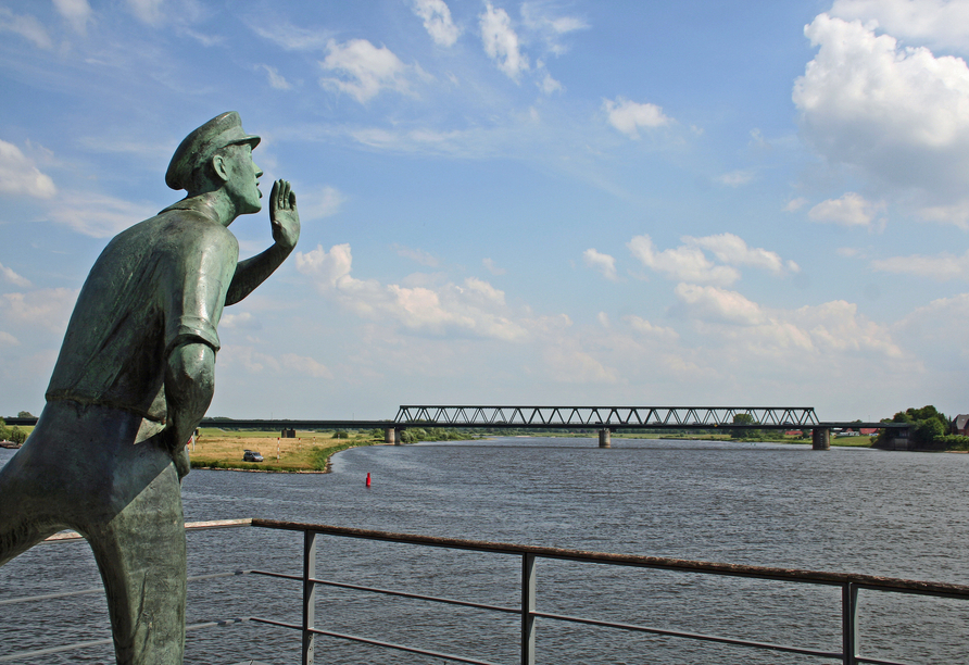Der Lauenburger Rufer ist eines der unverwechselbaren Wahrzeichen der Stadt – das sollten Sie nicht verpassen.