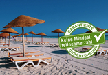 Freuen Sie sich auf sonnenverwöhnte Tage am Strand.