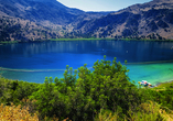 Der Kournas-See ist der einzige natürliche Süßwassersee Kretas.