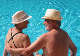...oder doch eher an den Hotelpool?