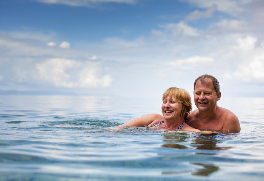 Zieht es Sie zum Baden ins Meer...