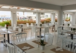 Im Restaurant können Sie sich kulinarisch verwöhnen lassen.
