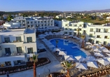 Das Harmony Rethymno Beach Hotel erwartet Sie schon.