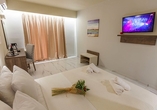 Beispiel eines Doppelzimmers im Harmony Rethymno Beach Hotel