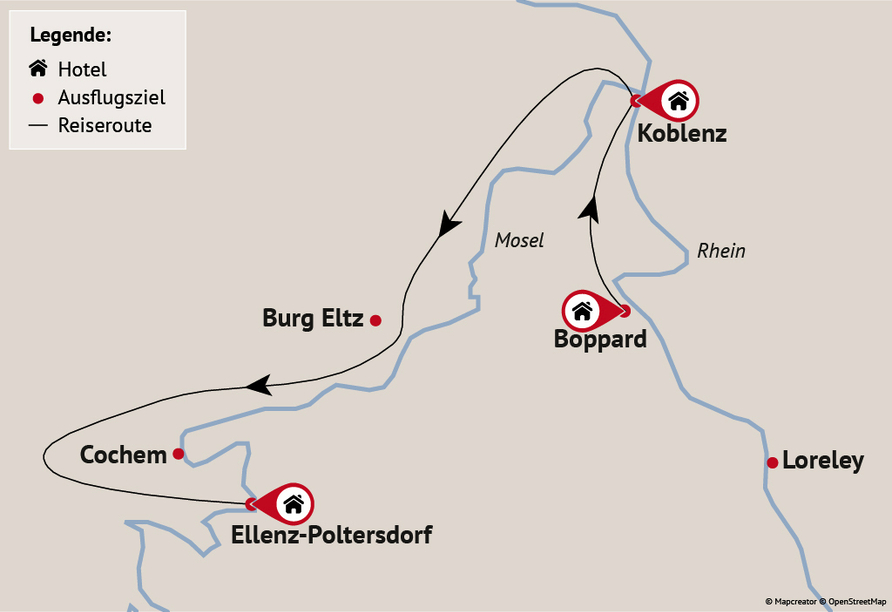 Beispielroute