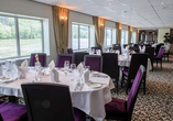 Im Restaurant an Bord erleben Sie eine kulinarische Reise der Extraklasse!