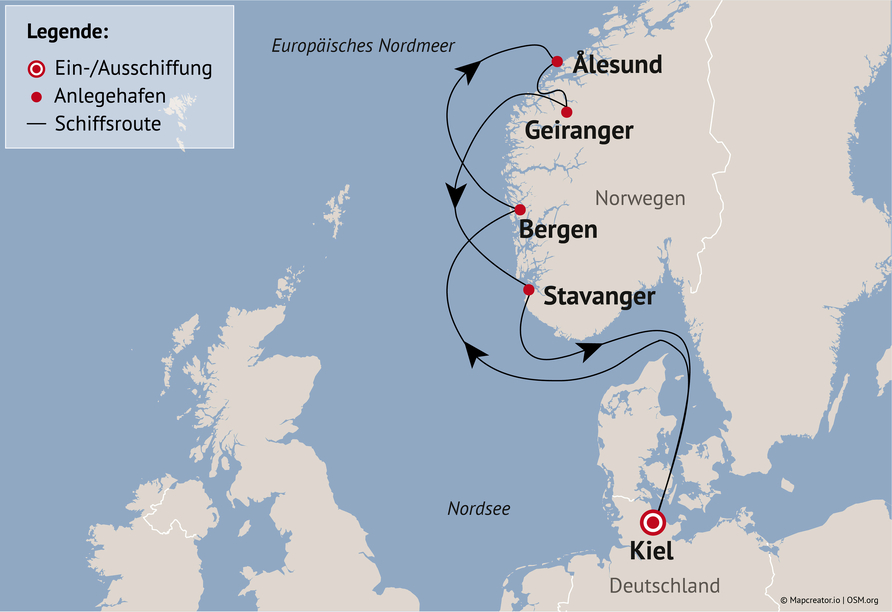 Ihre Reiseroute am 04.09.27