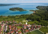 Die nahegelegene Insel Mainau lädt zu einem unvergesslichen Ausflug ein.