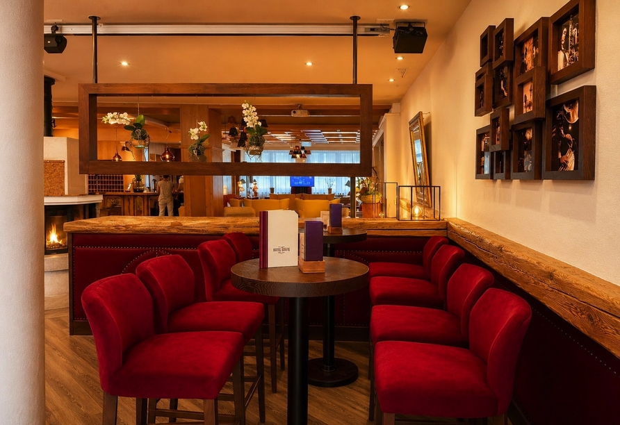 Die Bar des Hotels