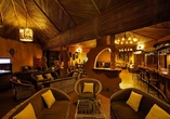 Lassen Sie sich vom authentischen Ambiente der Amboseli Sopa Lodge (Beispielhotel) begeistern.