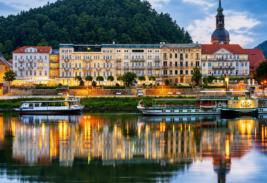 Herzlich willkommen im Hotel Elbresidenz an der Therme in Bad Schandau!