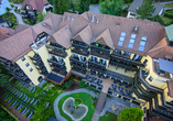 Blick auf das Parkhotel Luise in Bad Herrenalb