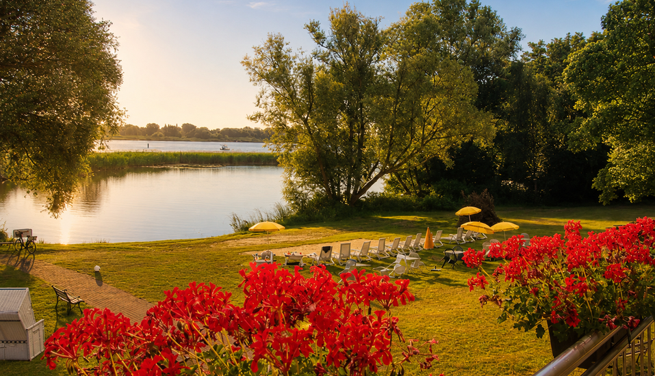 Entspannen Sie am herrlichen Beetzsee während Ihres Urlaubs.
