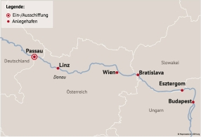Ihre Reiseroute